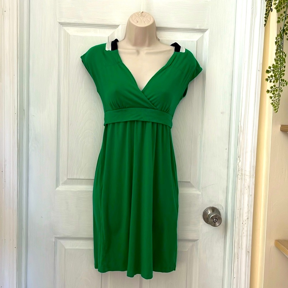 Banana republic green dress